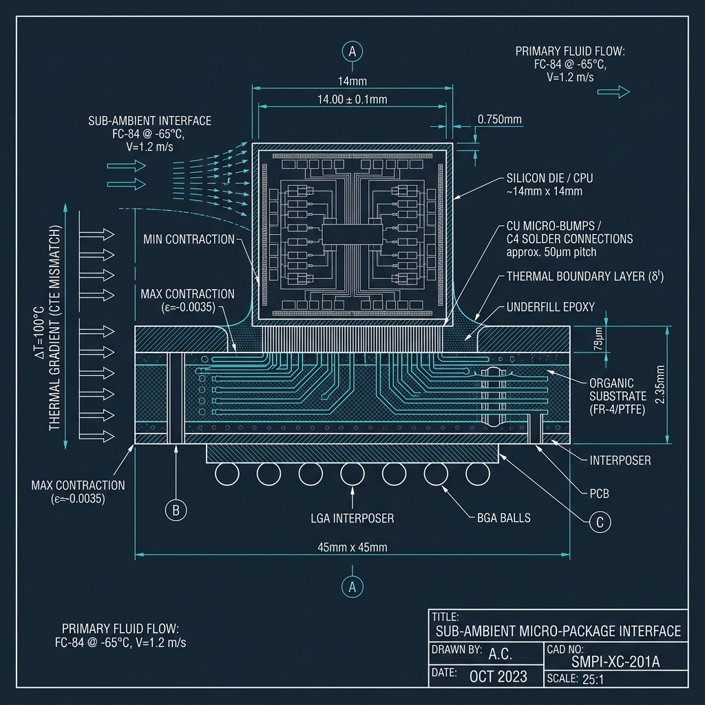 Microelectronic Sub-Ambient Assembly