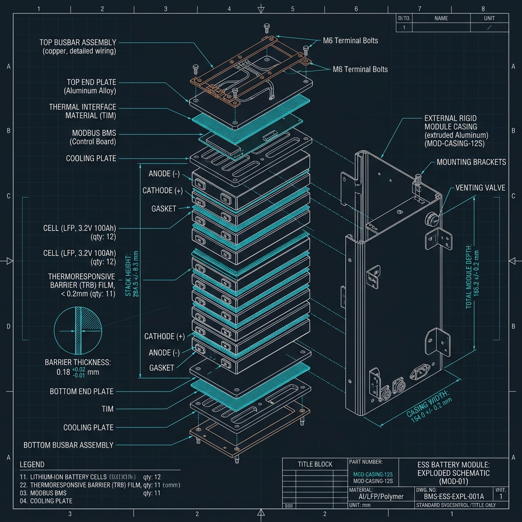 Battery Module Layout